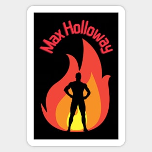 Max Holloway Sticker